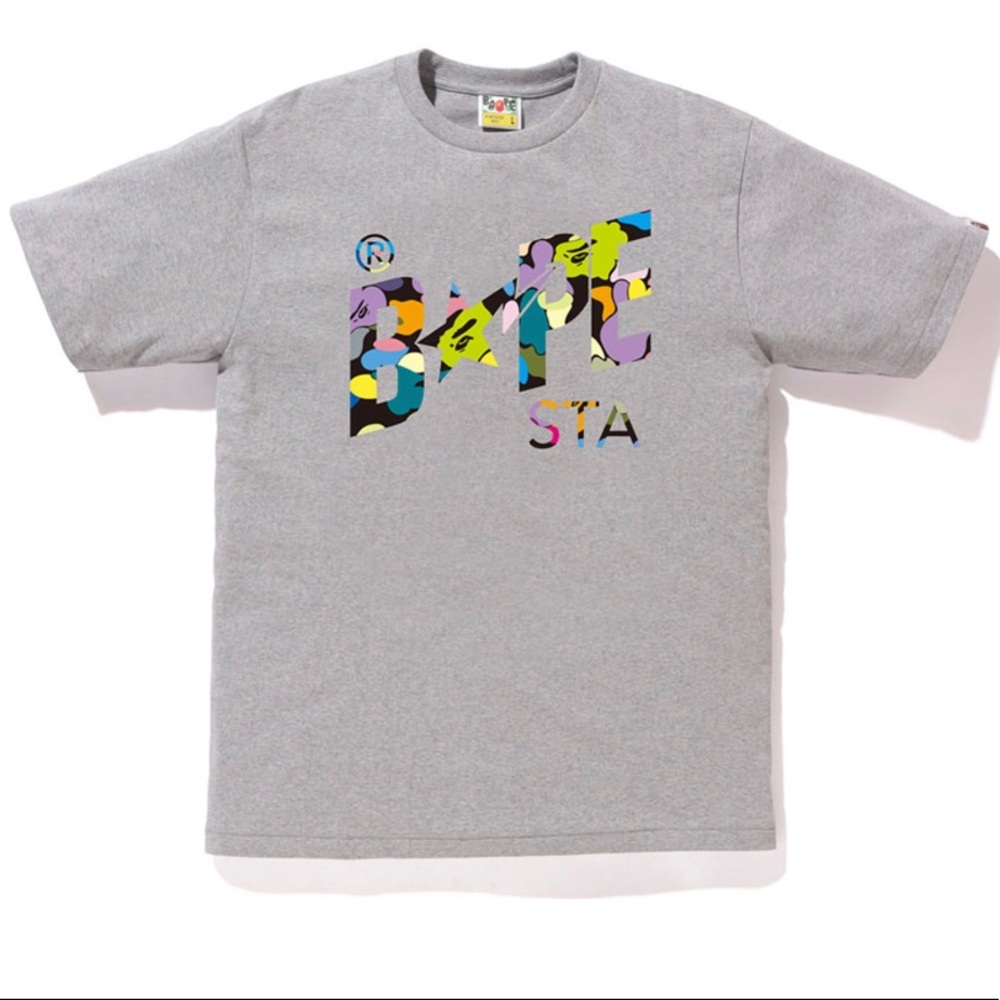 Bathing Ape STA Multi Camo T-Shirt